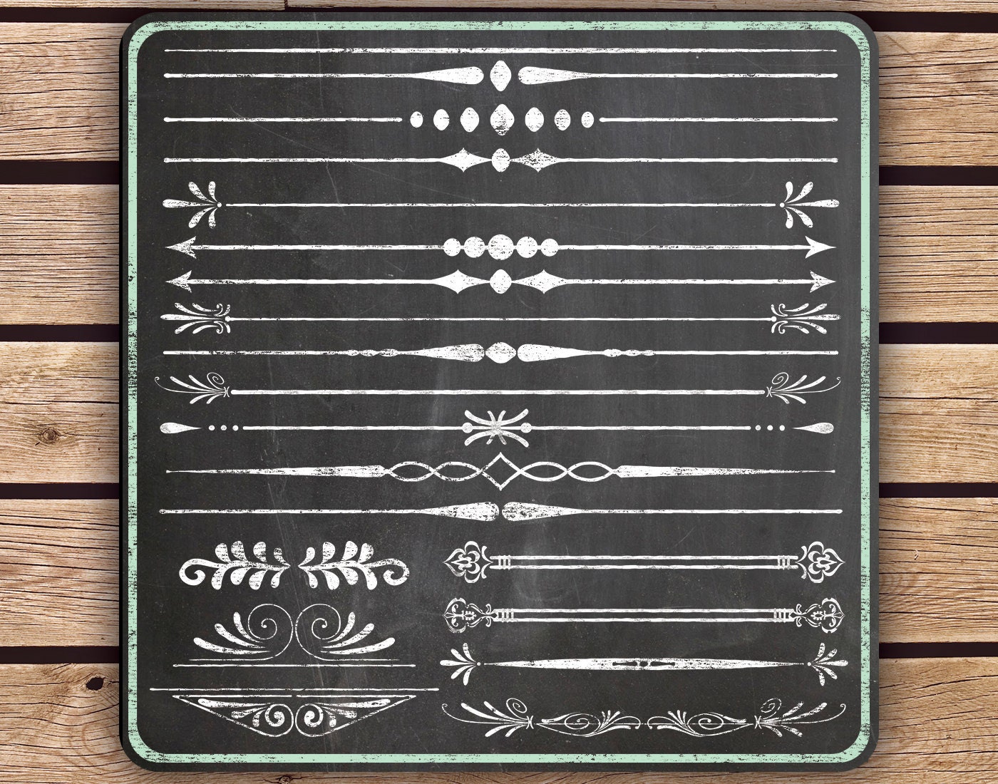 Tafel typografie, Auf kreidetafeln schreiben, Clipart