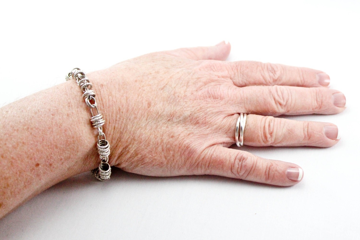 Sterling Silver Russian Wedding Ring by EmmalynnJewellery on Etsy