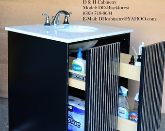 Modern Bathroom Vanity Modern Black Bathroom Vanity 22 30 36 Houston 