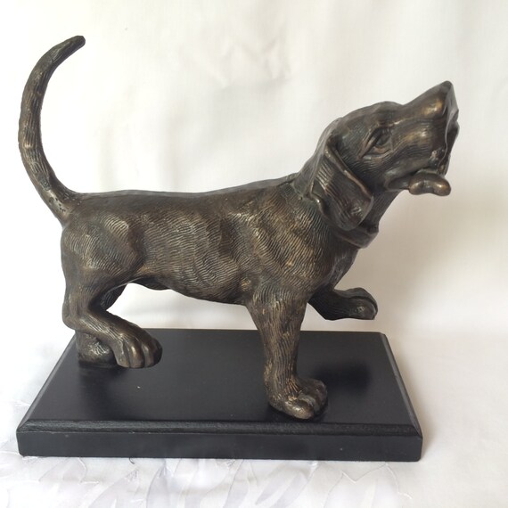 bronze labrador figurines