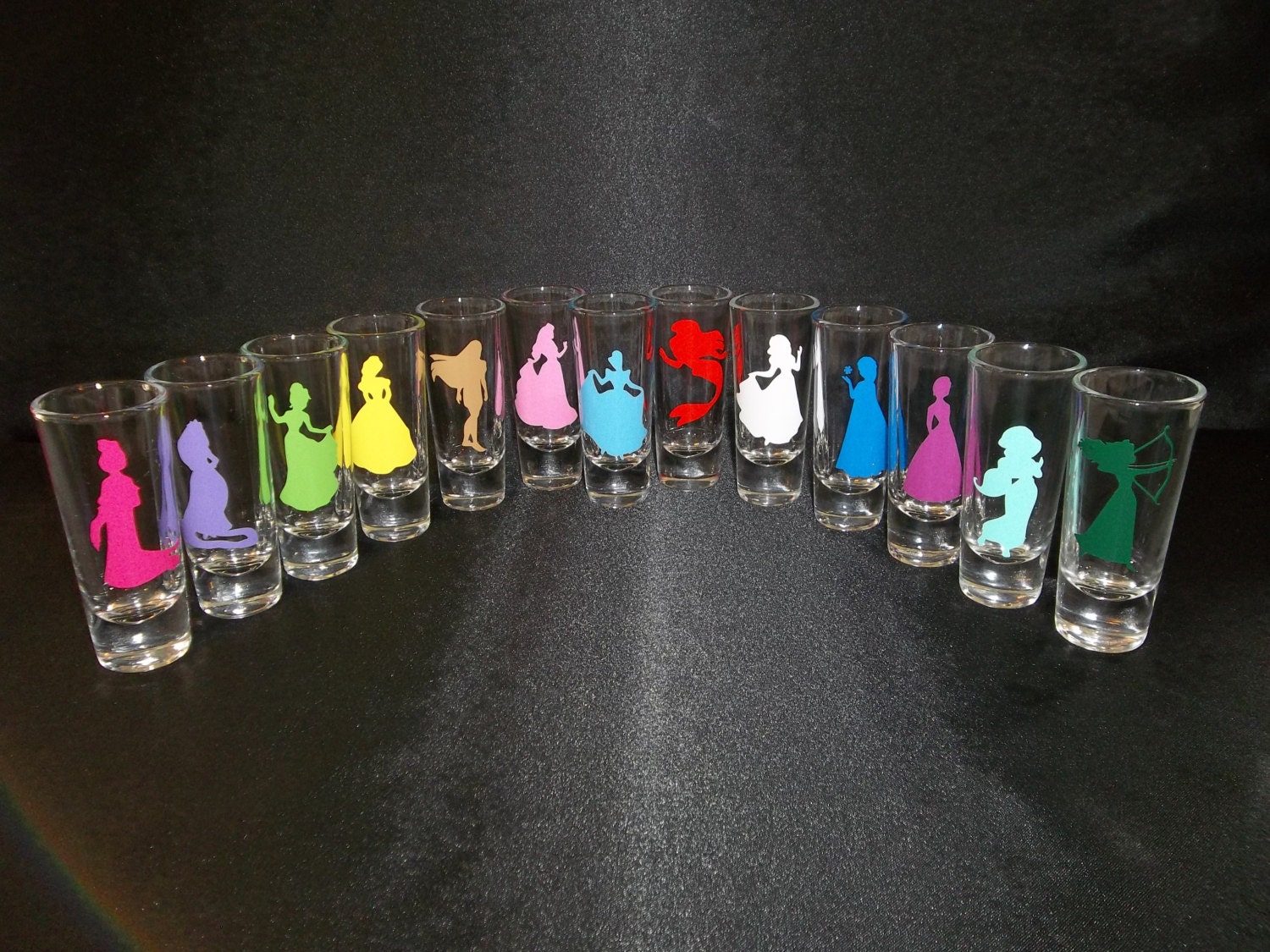 Fairy Tale Princess Personal Shot Glasses