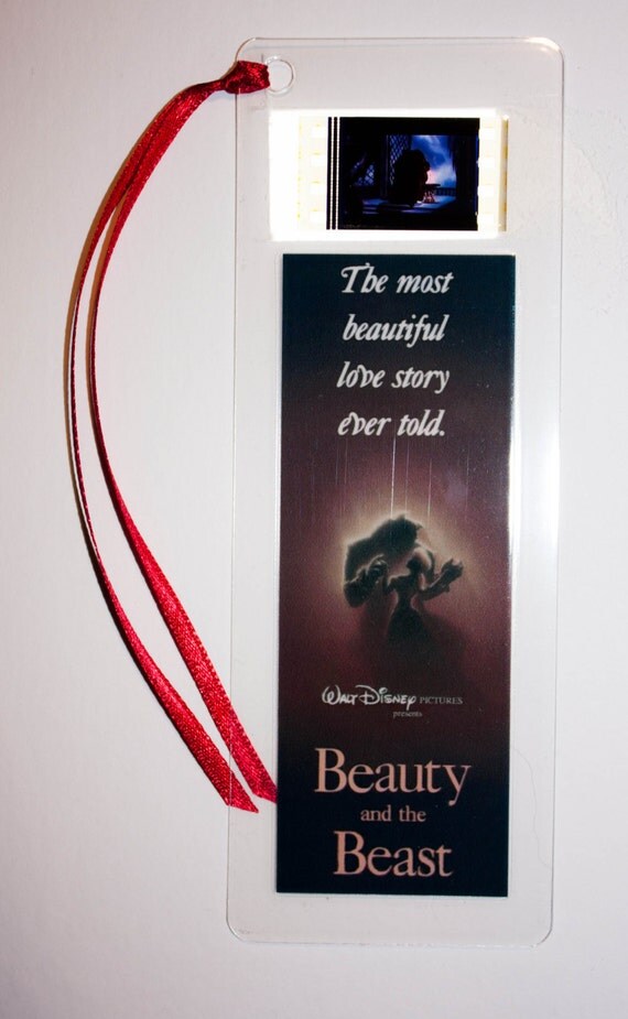 Beauty and the Beast 35mm Film Cell Bookmark