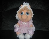 Muppet Babies "Miss Piggy" Vintage by Muppets 1987