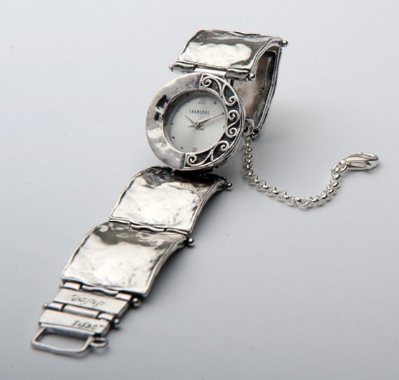 Precious Natural Gem 925 Silver Watch by SilverLinningsJewels