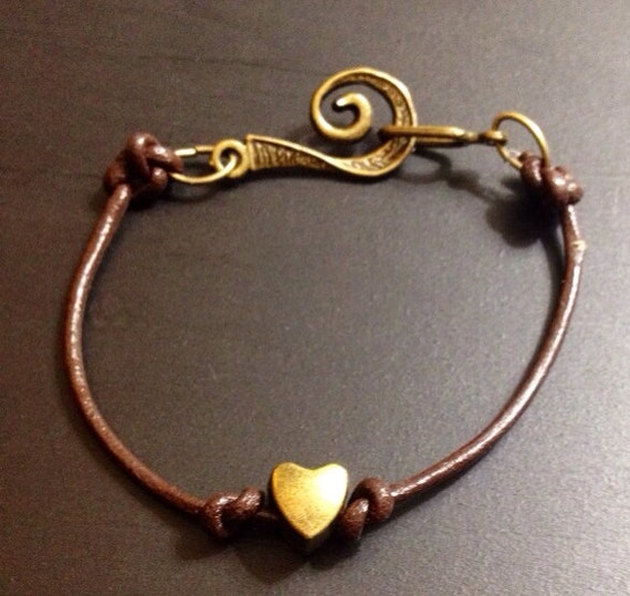 Heart bracelet. by AnitaLadhaniDesigns on Etsy
