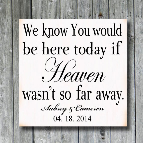 we-know-you-would-be-here-today-if-heaven-wasn-t-so-far