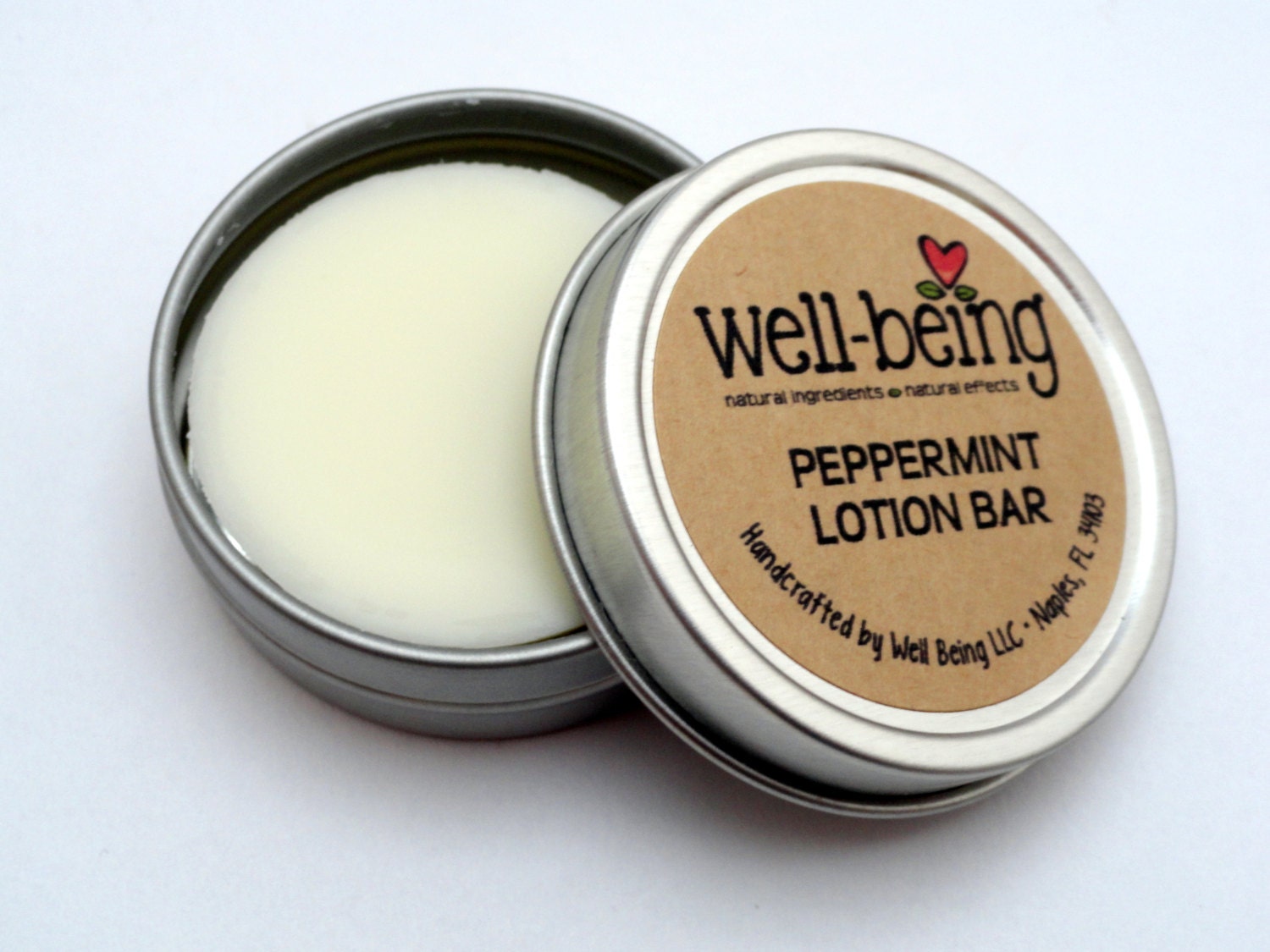 Solid Lotion Bar Shea Butter Body Bar by WellBeingNaturals