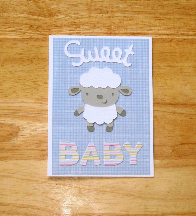 Baby Boy Card Baby Shower Boy Card Congrats Baby Boy Card