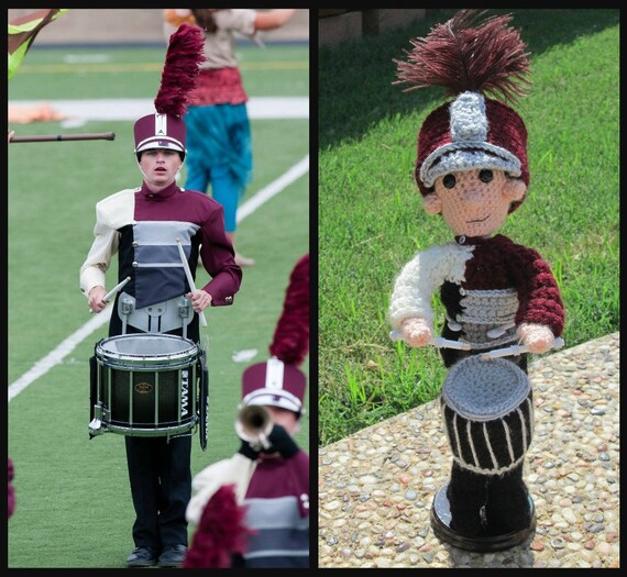 Custom Marching Band Member by kraftykatskrochet on Etsy