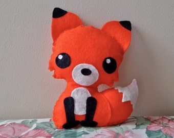 Popular Items For Cute Felt Fox On Etsy