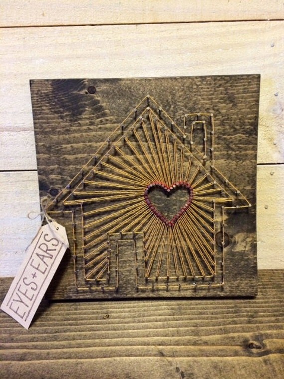 Items similar to String Art + Wall Decor + Custom Design on Etsy