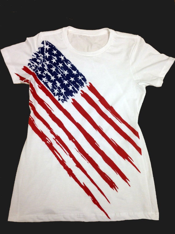 american flag t shirt women