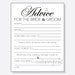DIY Guest Sign-In Sheet Printable for a Wedding Bridal