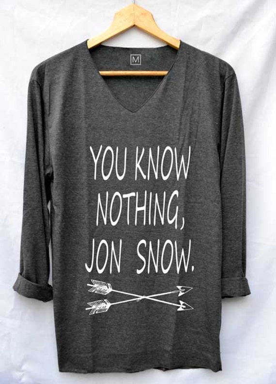 jon snow shirt