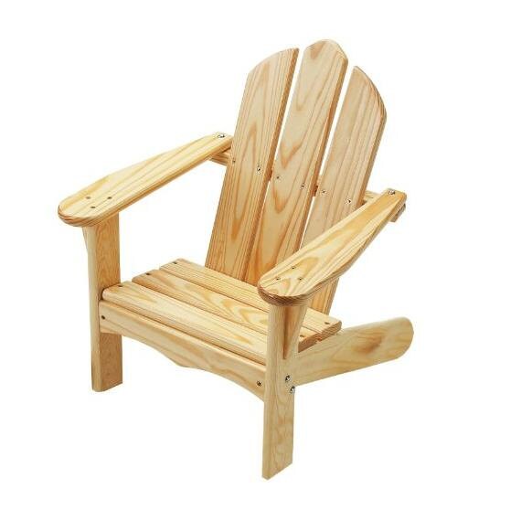 Kid's Adirondack Chair Unfinished or Finished by EndeavourToys