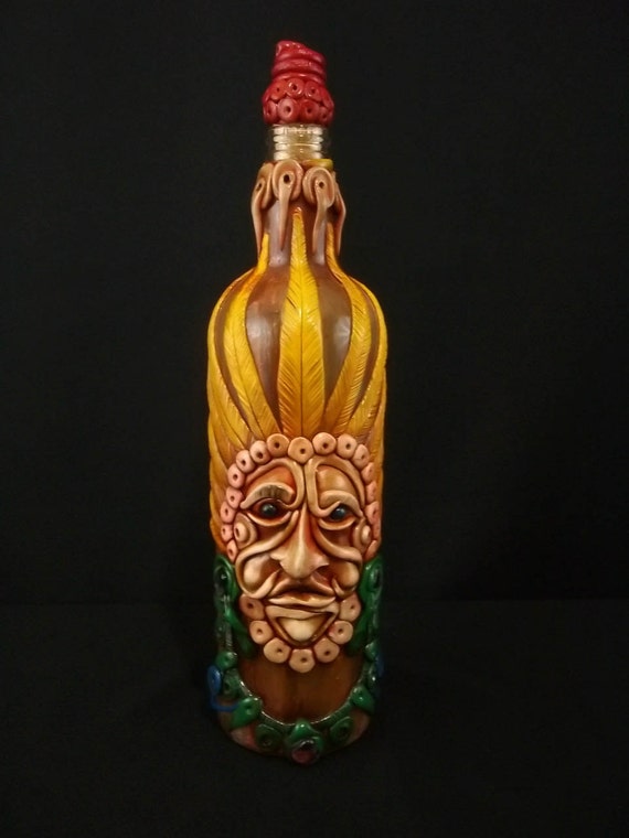 D086 mezcal/tequila liquor glass bottle oaxacan mexican