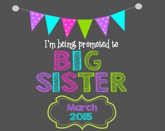 Download Big sister promotion | Etsy