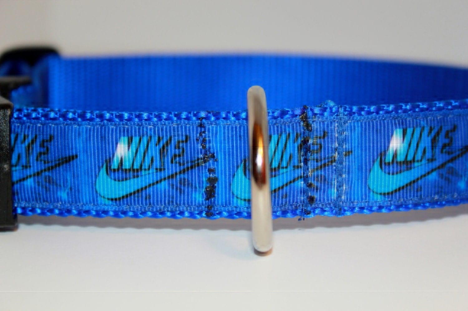 Nike Blue Dog Collar/ Nike Collar/ Exercise Collar/ 1inch