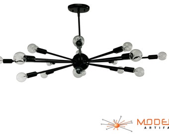 Sputnik Atomic Starburst Chandelier Mid Century Modern Eames 50's-60's