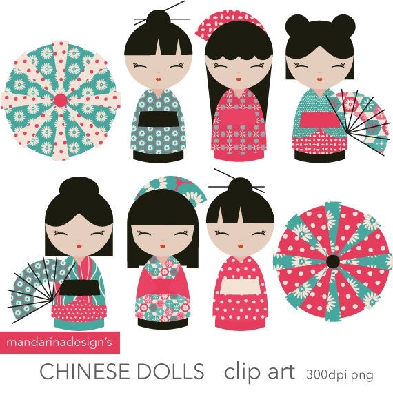 paper doll clipart black white - photo #40