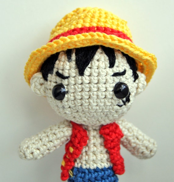 Monkey D. Luffy Amigurumi