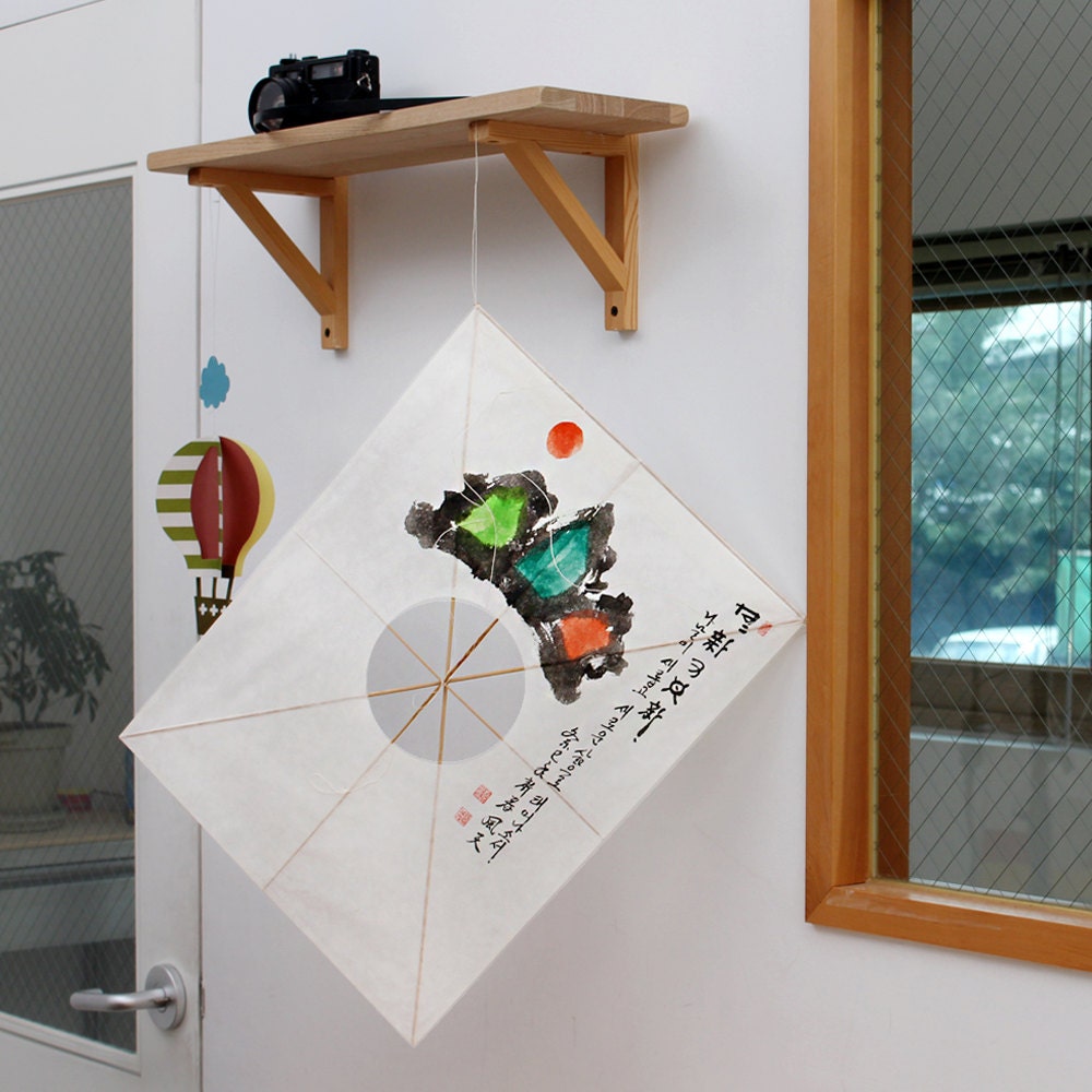 Sansuhwayeon Korean Traditional Kite made by cultural