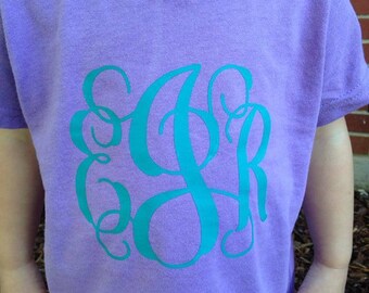 Toddler Custom Monogram T Shirt