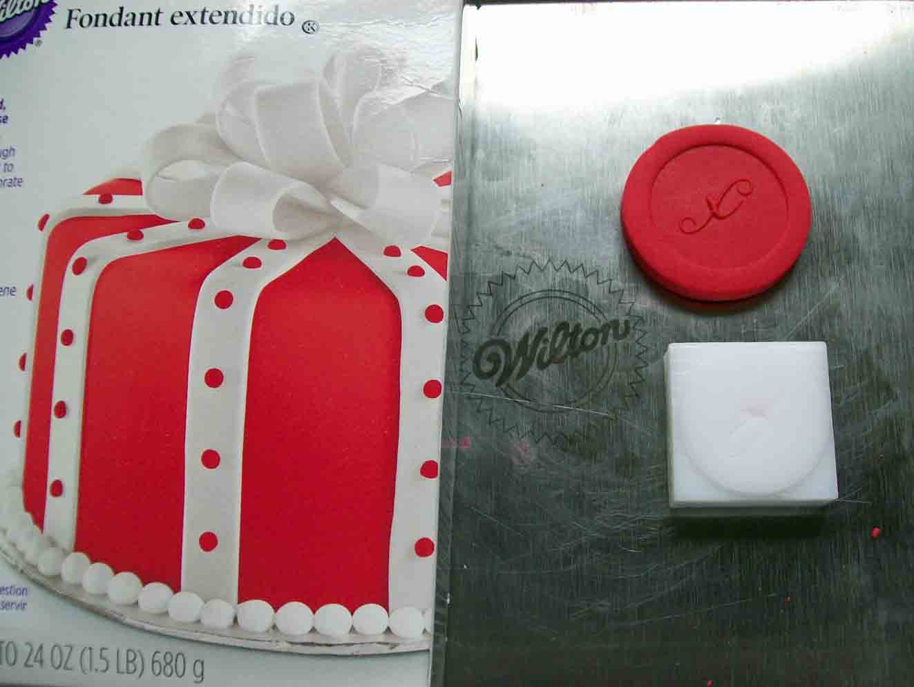 Custom Fondant Stamp or Fondant Embossing Die under 1.5