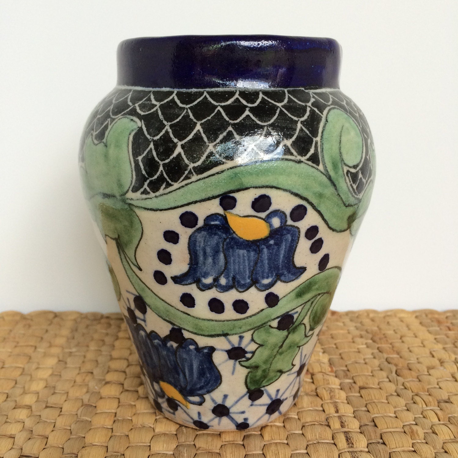 Talavera Pottery Mexican Pottery Vintage Talavera