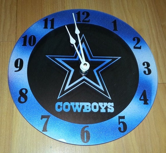 Dallas Cowboys Clock Mirror