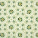 1940's Vintage Wallpaper - Small Yellow Roses in Doily Design