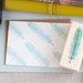 Bird Feather / Quill Rubber Stamp Wood Mounted - Great for Peacock Theme Wedding or Personal Stationery / Gift under 10