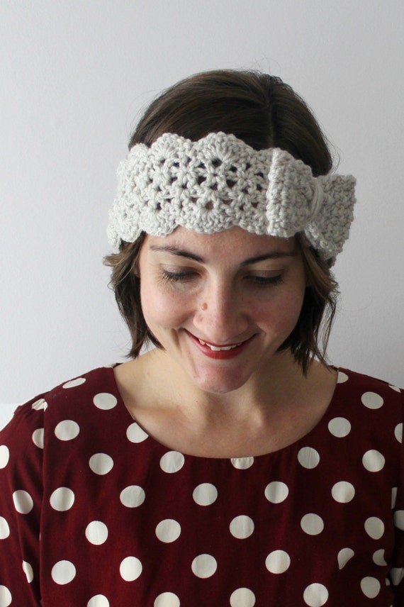 bow warmer ear pattern crochet headband pdf by ear bow turban crochet headband warmer LoveCityCrochet