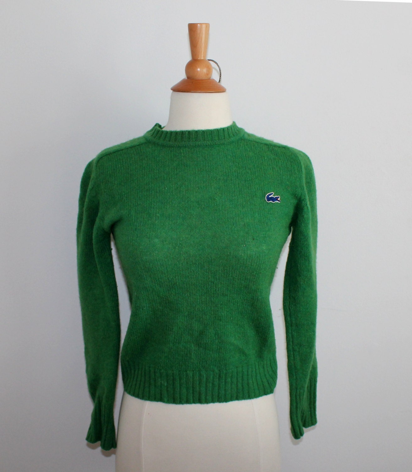 Green IZOD Lacoste Sweater by AutrefoisVintage on Etsy