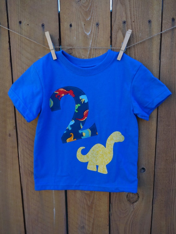 Second Birthday Dinosaur Shirt