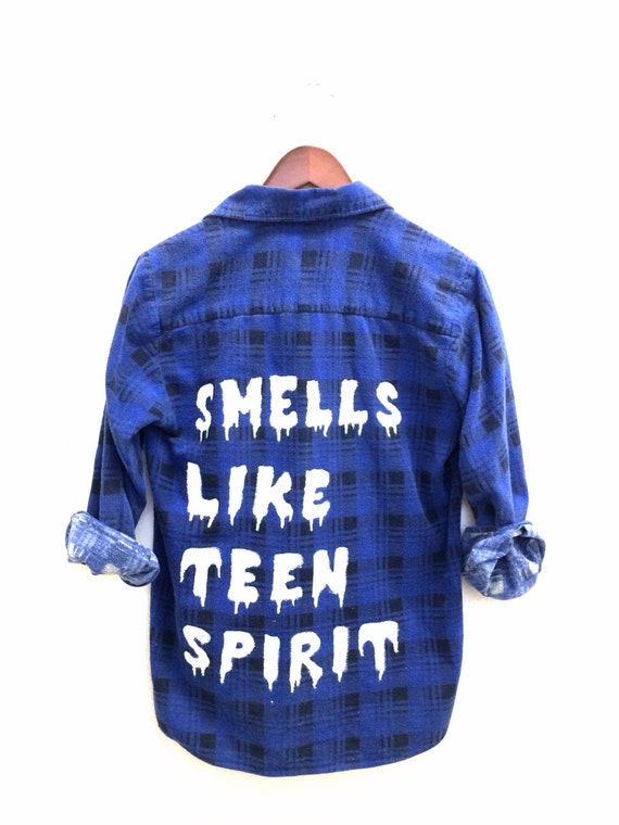 nirvana plaid shirt
