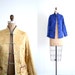 vintage Chinese jacket - chinoiserie / Satin Brocade- reversible / Bohemian Luxe