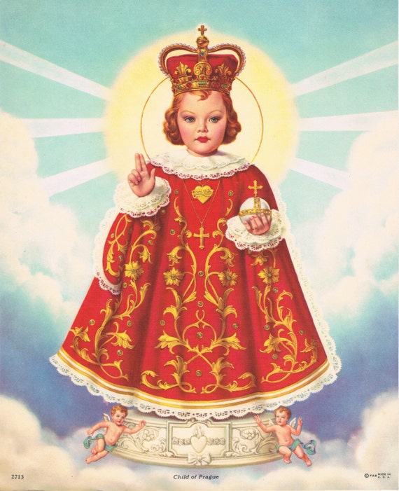 Child Of Prague Calendar Art Print