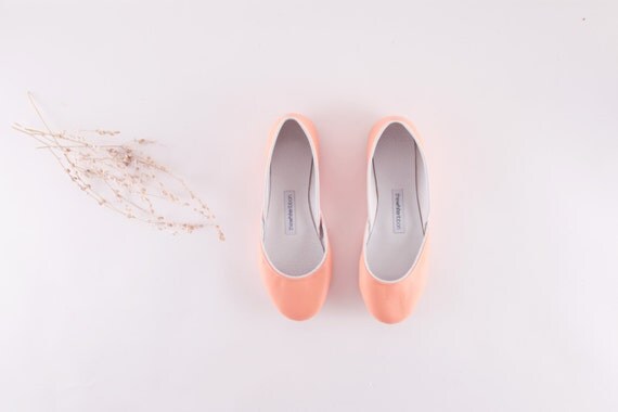 handmade leather ballet flats