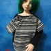 Dark Striped 70cm BJD Dollshe Tee