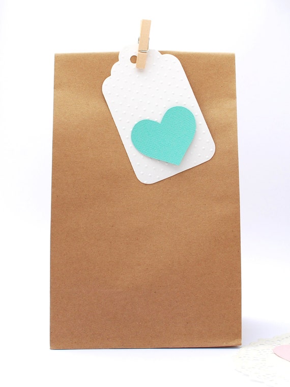 Paper Bag Brown Kraft - 100 Flat Bottom Bags / favour bags / wedding / party bags / gift wrap / packaging / recycled paper / large / bulk Il_570xn