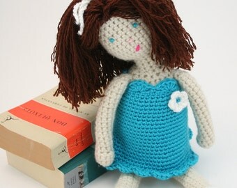 PDF DIGITAL PATTERN:Crochet Doll Pattern,Crochet Amigurumi Doll Pattern,Doll Pattern Crochet,Girls Dolls,18 Inch Doll Clothes Pattern,Gift