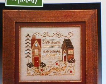 The Trilogy SIMPLE BLESSINGS SAMPLER - Counted Cross Stitch Pattern Chart