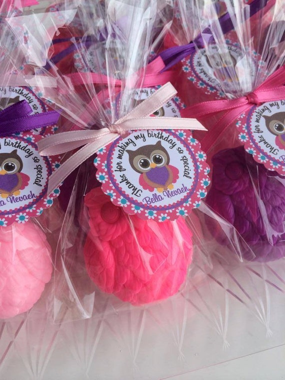 10 OWL SOAPS Favors Owl Baby Shower Favor by favorsbyangelique