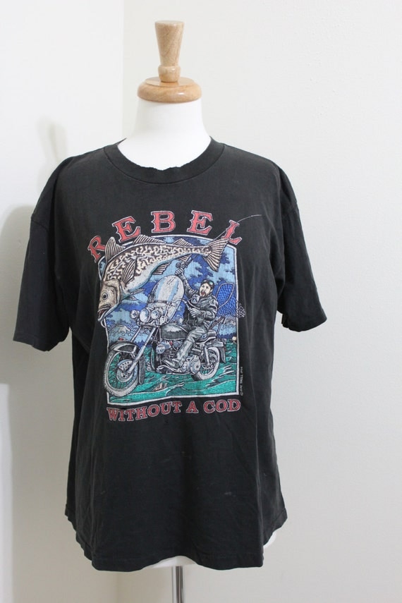 Vintage RARE 1994 / 90s Ray Troll Rebel by suppliesofallkinds