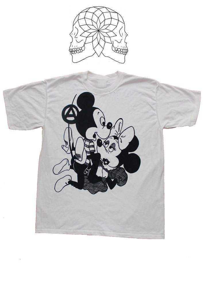 Mickey And Minnie Sex Seditionaries Punk T Shirt Vivienne