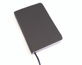 Dark Grey Journal,  Eighth-Page Notebook