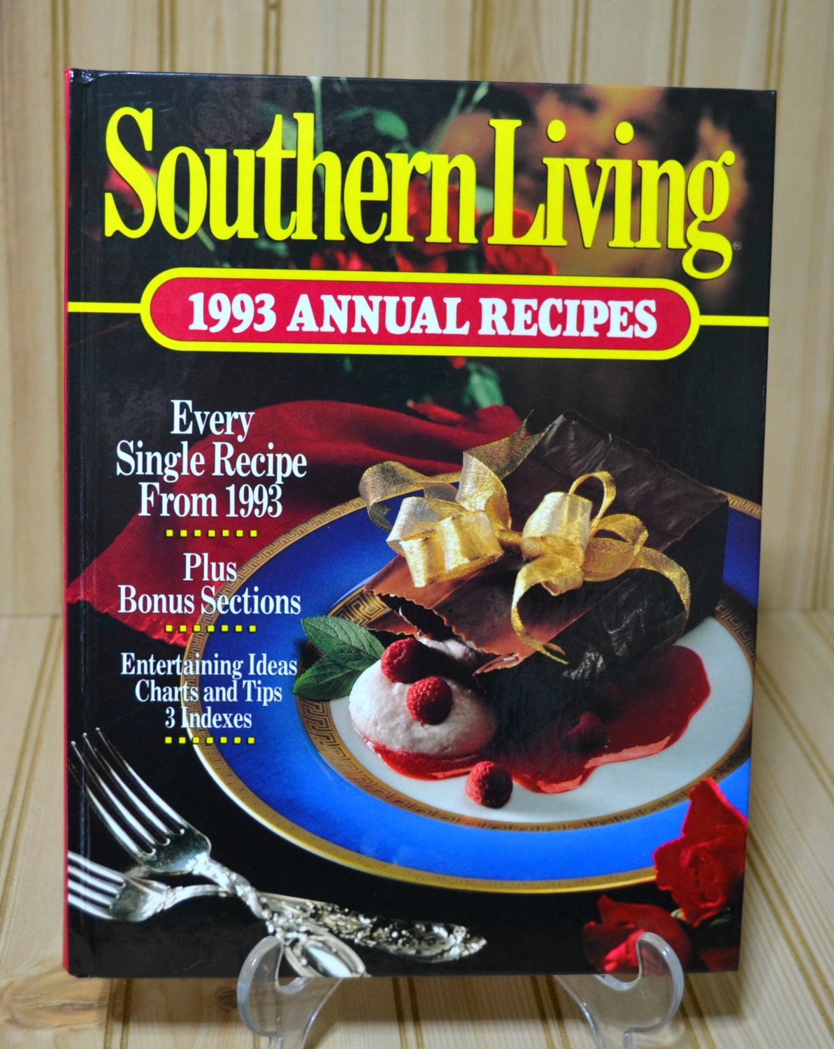 Vintage Southern Living 1993 Annual Recipes Cookbook Baking