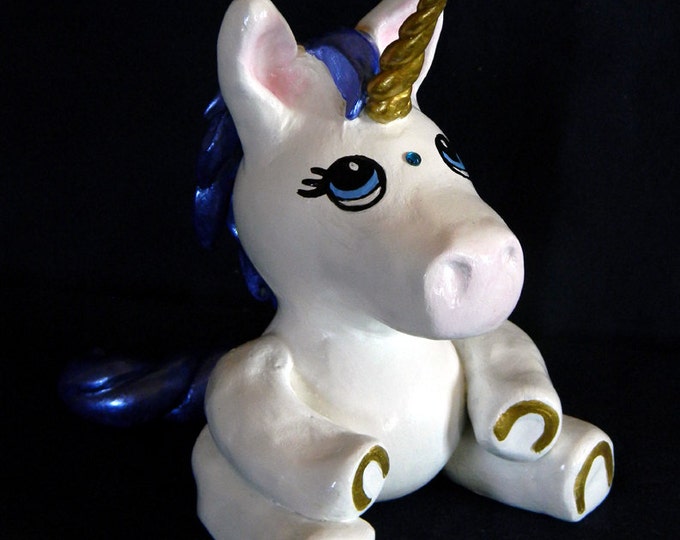 Unicorn Gourd Figurine