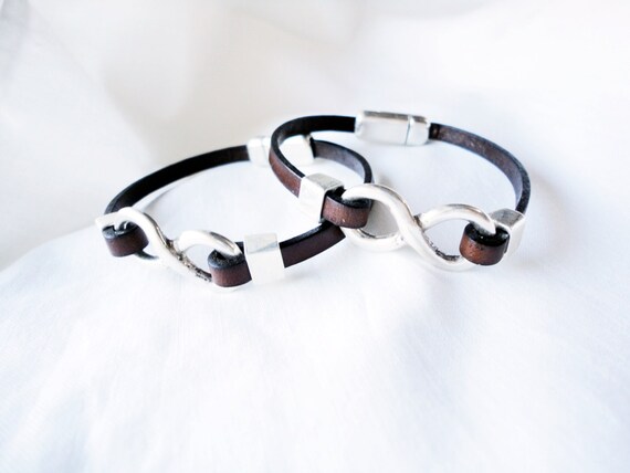 Set de 2 pulseras personalizadas para parejas del mismo sexo, hermanas, amigas,